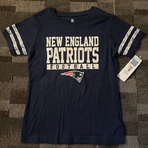 NFL Kids New England Patriots Navy Tee